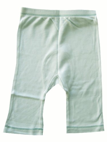 Baby Bambu Natural Infant Pants, Green, 6-12 Months