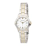 Wenger Women`s 70236 Standard Issue MOP Dial Two Tone Bracelet Watch