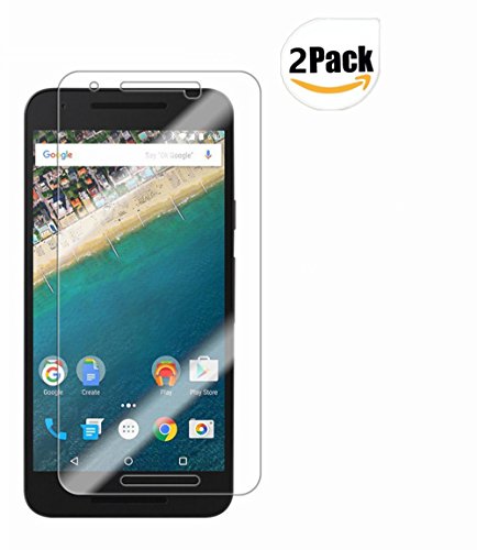 Nexus 6p screen protector[cutout for proximity sensor],elelink 0.…