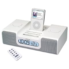 SDI iHome iH 5 Stereosystem inkl. Fernbedienung f�r iPod weiss