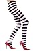 Women's Contrast Wide Striped Opaque Tights