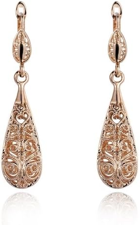 Poppular crystal earring Italina Rigant New Arrival Elegant Drop Earrings 18K Rose Gold Plated Party Jewelry High Qualit One pair earrings BY Mary Jay