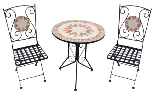 Marseille Indoor/ Outdoor Furniture Set (3 Pieces) top Bistro sets Marseille Indoor/ Outdoor Furniture Set (3 Pieces) picture