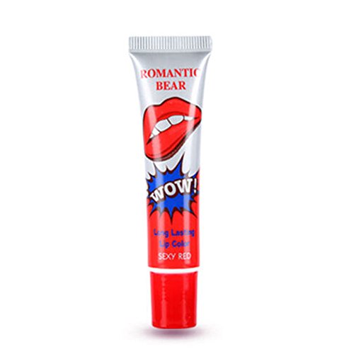 Weixinbuy Long Lasting Lip Gloss TATTOO Magic Color Peel Mask Tint Pack Waterproof