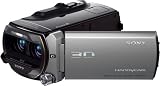 Sony HDR-TD10E Full HD Camcorder (12-fach optischer Zoom (2D) / 10-fach-Zoom (3D), 64 GB interner Speicher, 30 mm Weitwinkel, 8,9 cm (3.5 Zoll) Display) silber