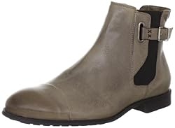 Mexx Faith 1 Brsh Cow Lthr F7HWS001, Damen Boots, Beige (Shitake 212), EU 38