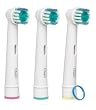 Oral B EB17-3 Power Toothbrush Replacement Brush Heads (3 Adult Refills)