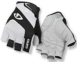 Giro Monaco Road Gloves, White/Black, Large
