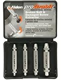 Alden 8440P Pro Grabit Broken Bolt and Damaged Screw Extractor 4 Piece Kit