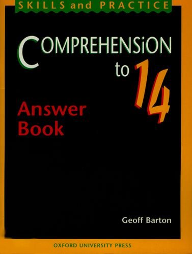 comprehension to 14 answer book