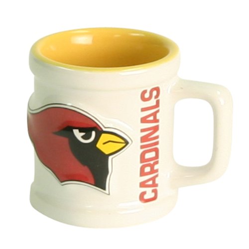 Arizona Cardinals Ceramic Shot Glass with Handle
