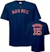 Dustin Pedroia Majestic Replica Name and Number Boston Red Sox Infant Tee - 12 months