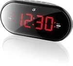 GPX C232B AM/FM Clock Radio with Dual...