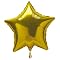 Star Foil Balloons- Yellow