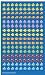 CHART STICKERS FISH