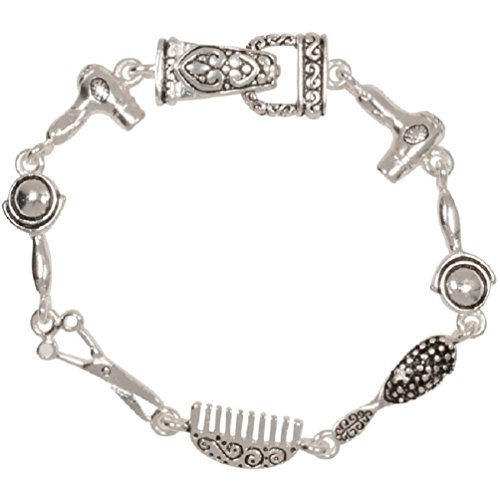 Hair dresser salon stylist beautician charm bracelet 7&…