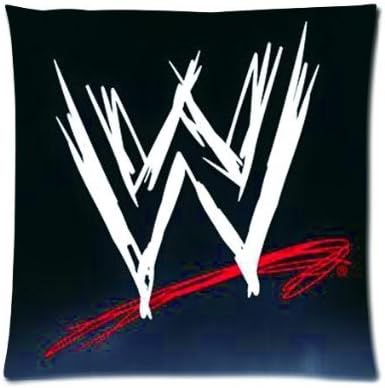 Soft Cotton Pillowcase Personalized Pillow Case one Side-WWE Fascinating Sport Entertainment Pictures-18x18--AIR SPACE
