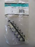 Panduit Opticom Fiber Adapter Panels - Patch panel - electric ivory - 6 ports