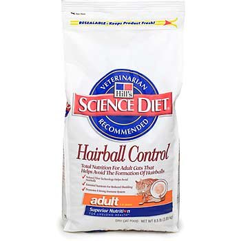 Hill's Science Diet Adult Hairball Control Formula Dry Cat Food