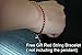 Cat Eye Jewels Handcrafted Mala Yoga 10mm Natural Lava Rock Energy Bracelet with Free Gift Red String Bracelet H009