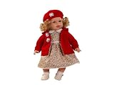 Image of Arias - Muñeca Elegance 45 Cm Con 5 Sonidos En Rojo