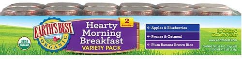 Earth's Best Hearty Morning Breakfast Variety Pack