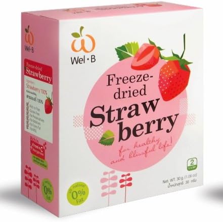 Strawberry Freeze-dried Net.wt. 30 G.(1.06 Oz)