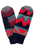 Children's Patterned Knit Mittens