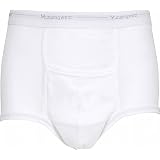 Munsingwear Men's 3-Pack Full-Rise Pouch Brief,White,40