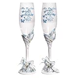 Butterfly Toasting Set - Blue