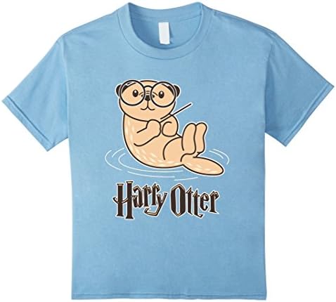 Kids Cute Harry otter t shirt 10 Baby Blue