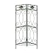 Southern Enterprises BE3524 Reflections Corner Rack, Gun Metal