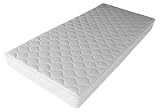Badenia Bettcomfort 3887860159 Roll-Komfortmatratze, Trendline BT 100 H2 90 x 200 cm, weiß