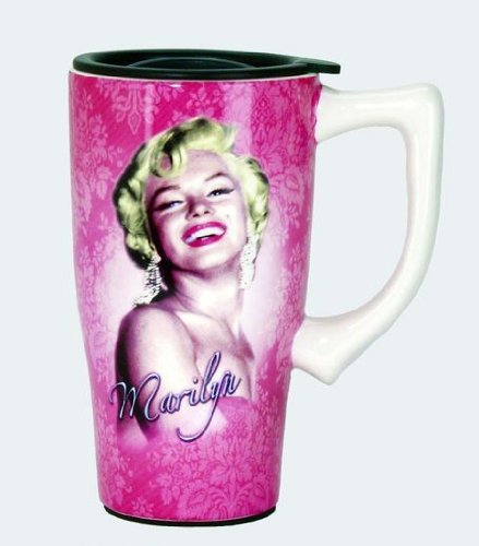 Marilyn Monroe Coffee Latte Travel Mug