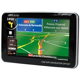 Takara - GP55BT - GPS Nomade avec Cartographie Navteq - �cran 4,3'' - Bluetooth - Europe