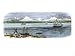 Cascade Range on the Pacific Coast of Puget Sound, 1880s Giclee Poster Print, 16x12
