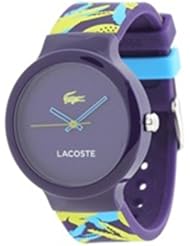 Lacoste 2020061 Analog Purple & Green Strap Unisex Watch