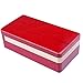 Impossible Box Puzzle Master Secret Opening Box Wooden Red Magic Box with Secret Drawer Mysterious Gift Box Puzzle