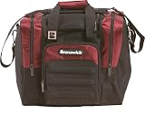 Brunswick Flash Single Tote Black/Burgundy