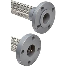 Unisource SF21 Stainless Steel Flexible Metal Hose Assembly, Stainless Steel Flanged Connection