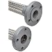 Unisource SF21 Stainless Steel Flexible Metal Hose Assembly, Stainless Steel Flanged Connection