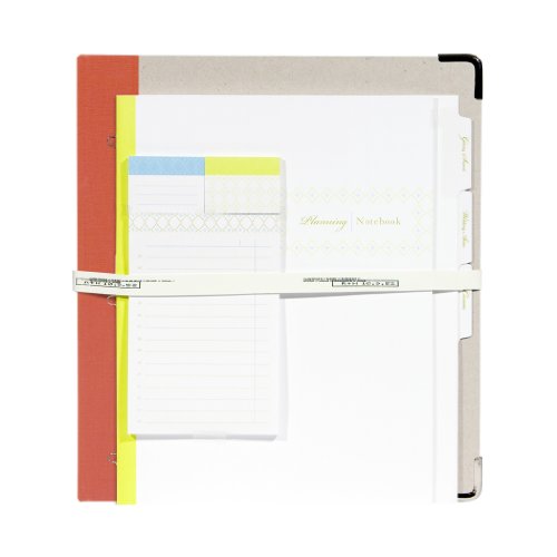 Russell+Hazel, Wedding Binder, Red/Orange (50830)
