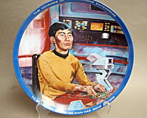 Star Trek Collector Plate: Lieutenant Sulu