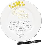 Review Dreamair  / 50th Anniversary Gift Signed and Sealed Plate (Round)