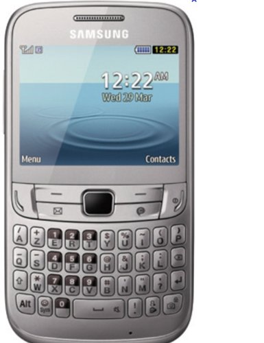 Samsung Chat 357 Smartphone Monobloc SGP platform Wifi Argent