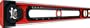 Black & Decker BDSL10 36-Inch Gecko Grip Level with Accu Mark