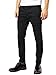 Italy Morn Men Chino Pants Khaki Slim Fit Stretch Cotton Twill Dress Trousers Black