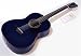 NEW STUDENT BLUE ACOUSTIC GUITAR w LIFETIME WARRANTY