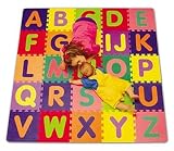 Alessco Interlocking Foam Alphabet Mat Set 5' x 5'