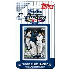 New York Yankees 2009 World Series Champions Topps Set